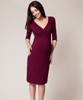 Francesca Maternity Dress Mulberry by Tiffany Rose