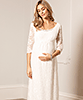 Freya Maternity Wedding Gown (Ivory) by Tiffany Rose