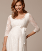 Freya Maternity Wedding Dress (Ivory) by Tiffany Rose