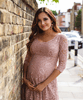 Freya Maternity Dress Short Orchid Blush by Tiffany Rose