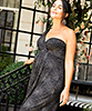 Umtands-Abendkleid (Schwarzes Sternenbild) by Tiffany Rose