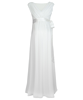Georgette Maternity Wedding Gown Long Ivory by Tiffany Rose