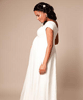 Greta Maternity Wedding Gown Long Ivory by Tiffany Rose