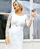 Robe de Mariée Grossesse Helena Longue Ivoire by Tiffany Rose