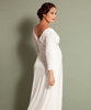 Isabella Maternity Gown Glitter Ivory by Tiffany Rose