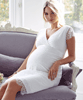 Imogen Maternity Wedding Shift Dress Ivory White by Tiffany Rose