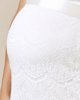 Imogen Umstandsmoden-Hochzeitskleid in Elfenbein/Weiß by Tiffany Rose