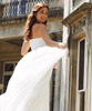 Julia Strapless Maternity Wedding Gown Long White by Tiffany Rose