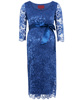 Katie Maternity Dress Short Windsor Blue by Tiffany Rose