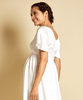 Brautkleid Keira aus Satinkrepp in Elfenbein / Weiß by Tiffany Rose