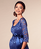 Robe de Grossesse Katie Longue Bleu Windsor by Tiffany Rose