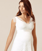 Kristin Maternity Wedding Dress Ivory White by Tiffany Rose