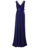 Kristin Maternity Gown Long Indigo Blue by Tiffany Rose