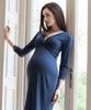 Lara Maternity Dress Bijou Blue by Tiffany Rose