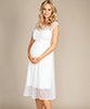 Lillian Lace Maternity Wedding Dress Ivory White by Tiffany Rose