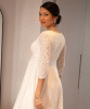 Lucienne Lace Dress (Ivory) from Tiffany Rose