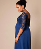 Lucia Maternity Gown Long Imperial Blue Maternity Wedding Dresses