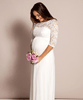 Lucia Maternity Wedding Gown Long Ivory White by Tiffany Rose