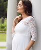 Lucia Maternity Wedding Gown Long Ivory White by Tiffany Rose