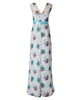 Maya Maternity Gown Long Dusky Floral by Tiffany Rose