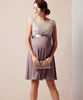 Mia Maternity Dress Dusky Truffle by Tiffany Rose