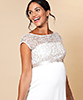 Mia Maternity Wedding Gown in Ivory by Tiffany Rose