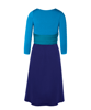 Naomi Nursing Dress Biscay Blue by Tiffany Rose