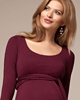 Naomi Maternity Nursing Dress Mulberry by Tiffany Rose