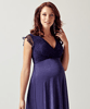 Nina Maternity Dress Dusky Blue by Tiffany Rose