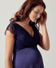Nina Maternity Dress Dusky Blue by Tiffany Rose