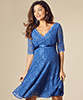 Robe de Grossesse Noelle Bleu Riviera by Tiffany Rose