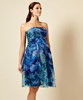 Ocean Maternity Gown Short Jungle Blue by Tiffany Rose