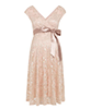 Orla Maternity Lace Dress Pearl Blush by Tiffany Rose