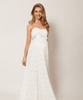 Olivia Maternity Wedding Gown (Ivory) by Tiffany Rose