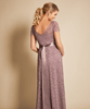 Penlope Spitzen Abendkleid in Vintage Violet by Tiffany Rose