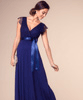 Rosa Maternity Gown Long Indigo Blue by Tiffany Rose