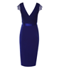 Kleid Rosa in Indigo Blue by Tiffany Rose