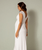 Rosa Maternity Wedding Gown Long Ivory White by Tiffany Rose