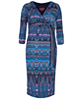 Robe de grossesse Saffron (Aztec Blue) by Tiffany Rose