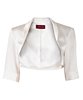 Silk Satin Wedding Bolero (Ivory) by Tiffany Rose