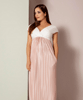 Serenity Maternity Maxi Dress Bellini Pink by Tiffany Rose
