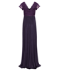 Sevilla Maternity Gown Long Blackberry by Tiffany Rose