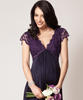 Sevilla Maternity Gown Long Blackberry by Tiffany Rose