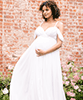 Robe de mariée maternité longue Skylar by Tiffany Rose