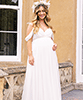 Skylar Maternity Wedding Gown by Tiffany Rose