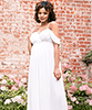 Skylar Mammabröllopsklänning Vit by Tiffany Rose