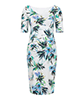 Tilly Maternity Shift Dress Inky Tropics by Tiffany Rose