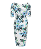 Tilly Maternity Shift Dress Inky Tropics by Tiffany Rose