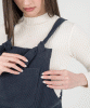 ATTESA Betta Velvet Maternity Dungaree from Tiffany Rose