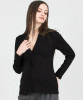 ATTESA Issa Rib Knit Maternity & Nursing Top from Tiffany Rose